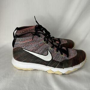 Nike Flyknit Chukka Spikeless Golf Shoes Multicolor 819009-002 - Women’s Size